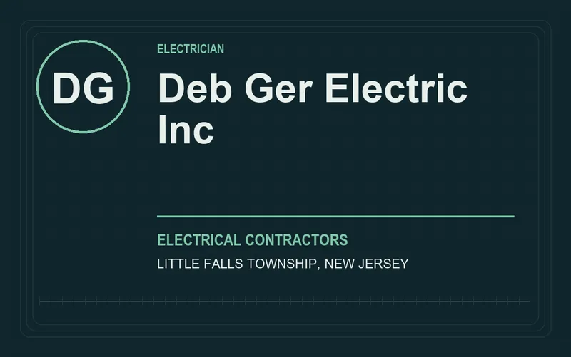 Deb Ger Electric Inc in Little Falls Township, New Jersey
