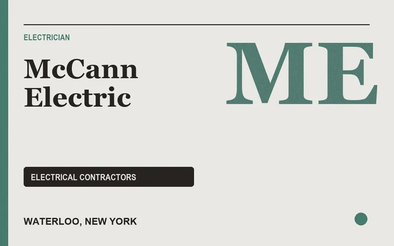 McCann Electric in Waterloo, New York