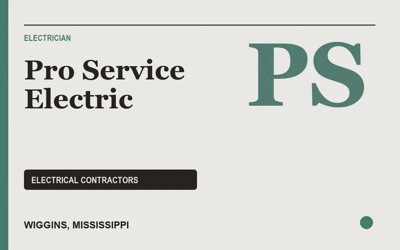 Pro Service Electric in Wiggins, Mississippi