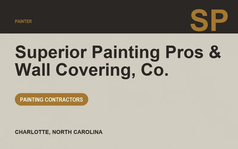 Superior Painting Pros & Wall Covering, Co. in Charlotte, North Carolina