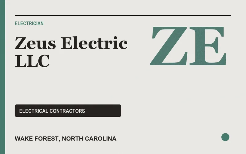 Zeus Electric LLC in Wake Forest, North Carolina