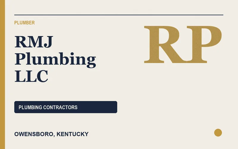 RMJ Plumbing LLC in Owensboro, Kentucky
