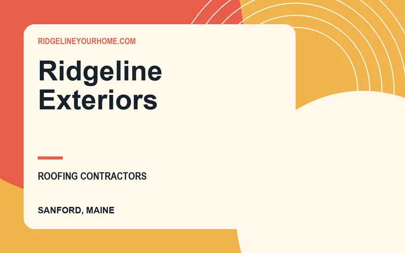 Ridgeline Exteriors in Sanford, Maine