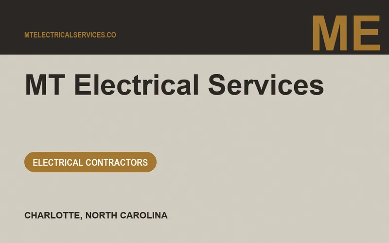 MT Electrical Services in Charlotte, North Carolina