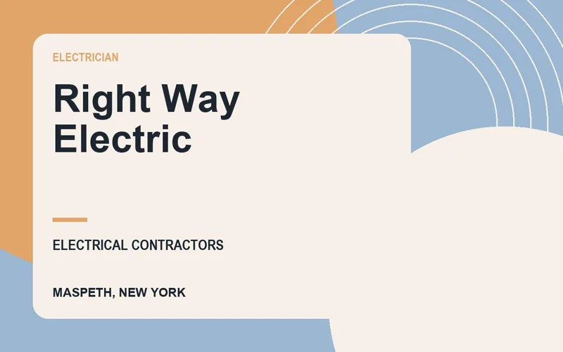 Right Way Electric in Maspeth, New York