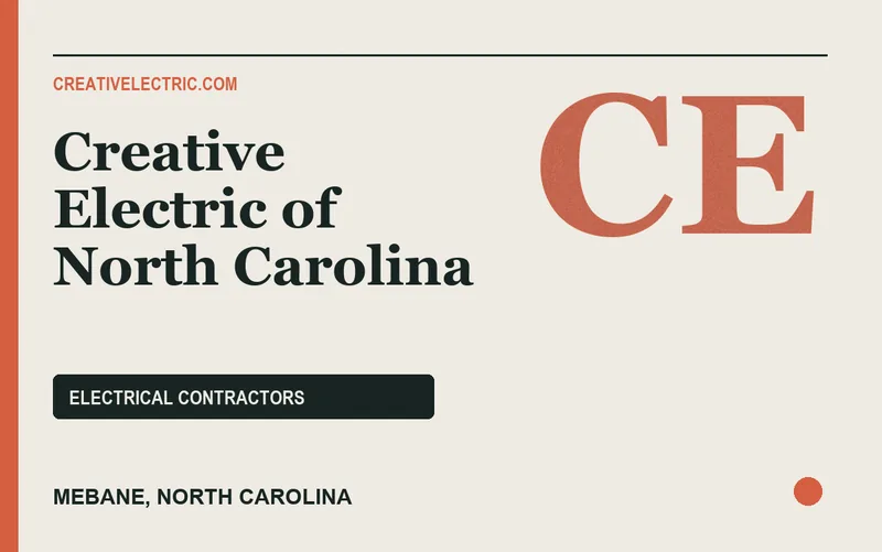 Creative Electric of North Carolina in Mebane, North Carolina
