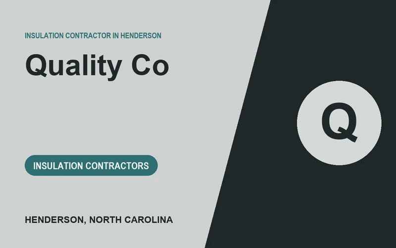 Quality Co in Henderson, North Carolina