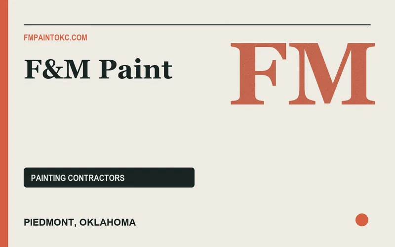 F&M Paint in Piedmont, Oklahoma