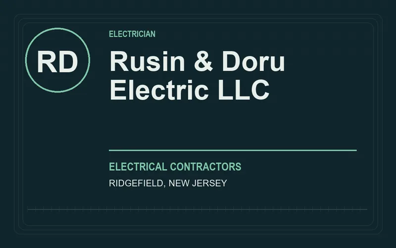 Rusin & Doru Electric LLC in Ridgefield, New Jersey