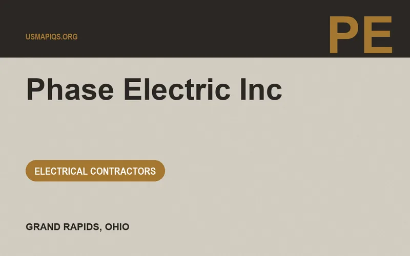 Phase Electric Inc in Grand Rapids, Ohio