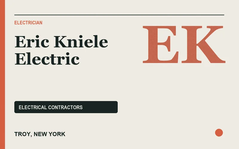Eric Kniele Electric in Troy, New York