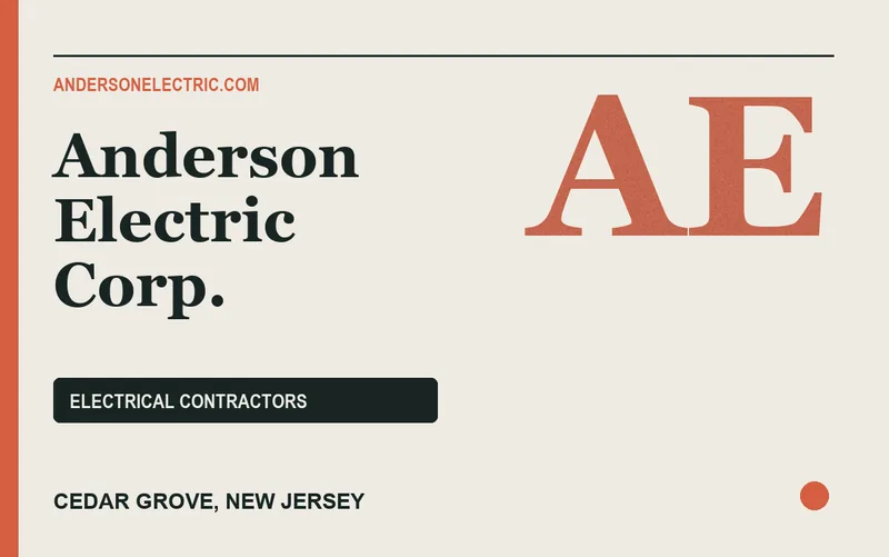Anderson Electric Corp. in Cedar Grove, New Jersey