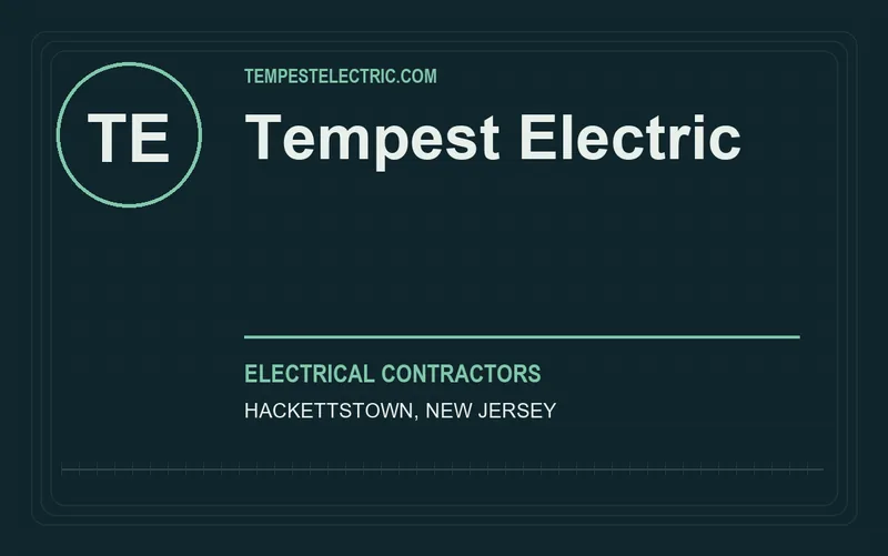 Tempest Electric in Hackettstown, New Jersey