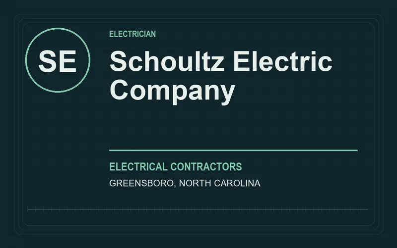 Schoultz Electric Company in Greensboro, North Carolina