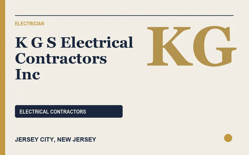 K G S Electrical Contractors Inc in Jersey City, New Jersey