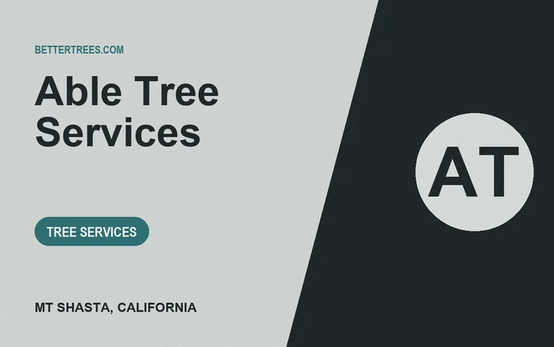 Able Tree Services in Mt Shasta, California