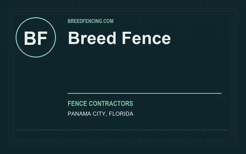 Breed Fence in Panama City, Florida