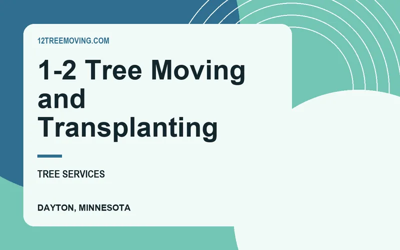 1-2 Tree Moving and Transplanting in Dayton, Minnesota