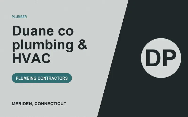 Duane co plumbing & hvac in Meriden, Connecticut