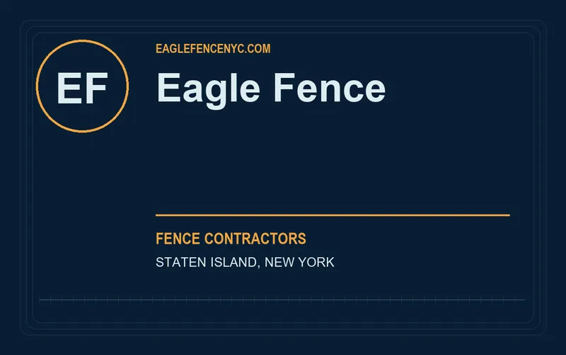 Eagle Fence in Staten Island, New York
