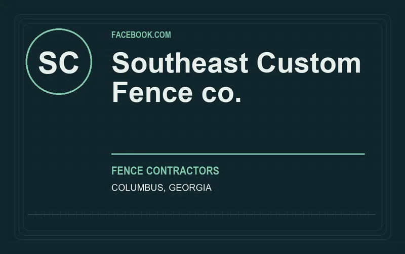 Southeast Custom Fence co. in Columbus, Georgia