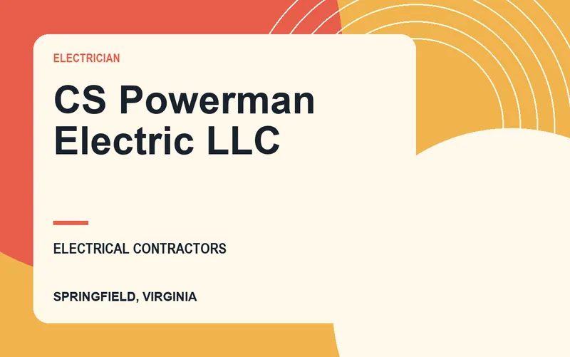 CS Powerman Electric LLC in Springfield, Virginia