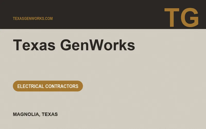 Texas GenWorks in Magnolia, Texas