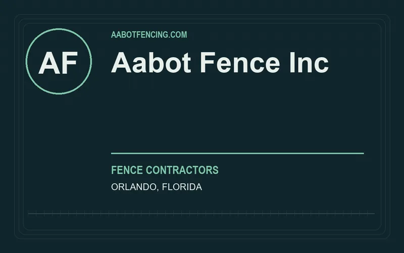Aabot Fence Inc in Orlando, Florida