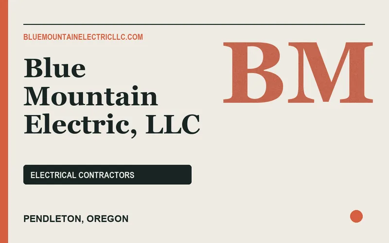 Blue Mountain Electric, LLC in Pendleton, Oregon