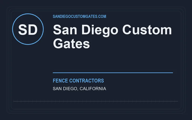 San Diego Custom Gates in San Diego, California