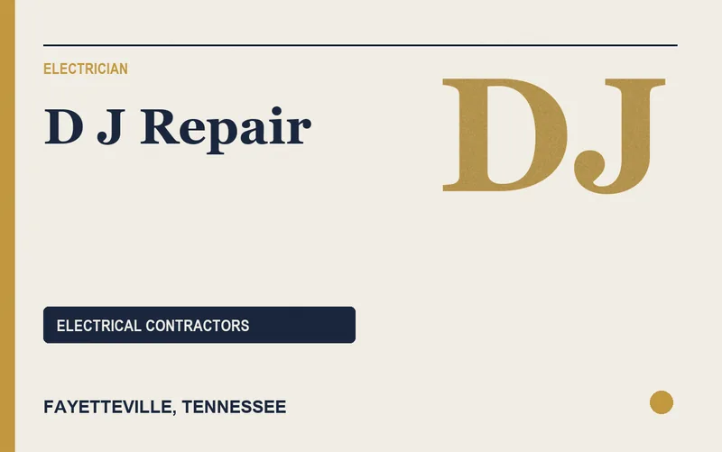D J Repair in Fayetteville, Tennessee