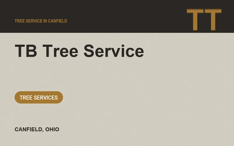 TB Tree Service in Canfield, Ohio