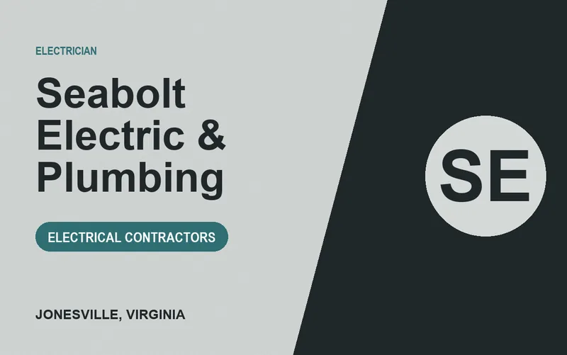 Seabolt Electric & Plumbing in Jonesville, Virginia