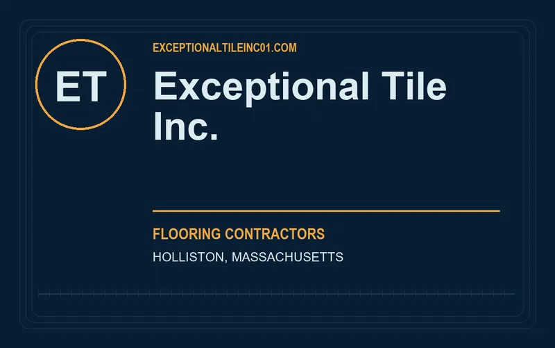 Exceptional Tile Inc. in Holliston, Massachusetts