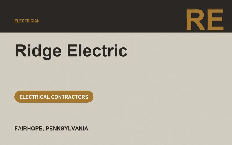 Ridge Electric in Fairhope, Pennsylvania