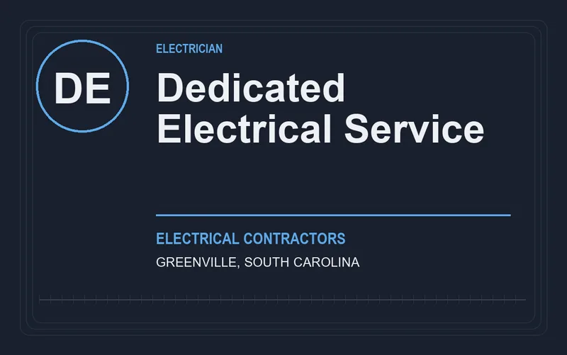 Dedicated Electrical Service in Greenville, South Carolina