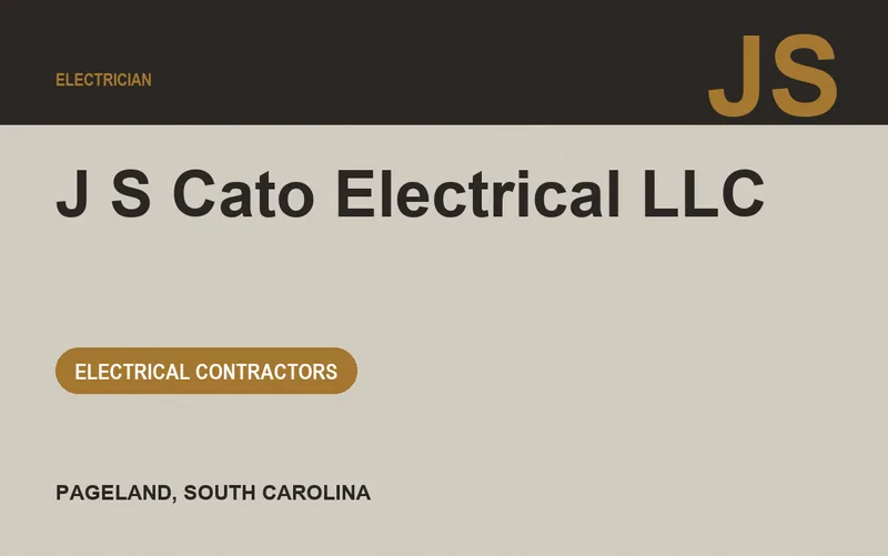 J S Cato Electrical LLC in Pageland, South Carolina