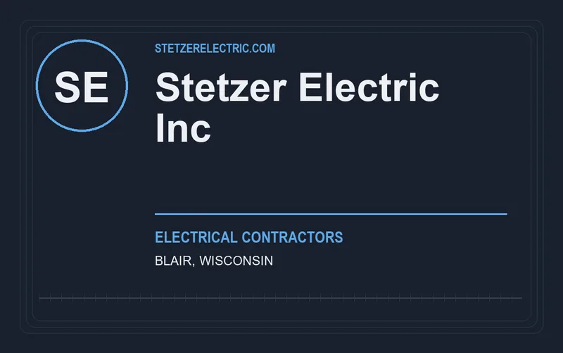 Stetzer Electric Inc in Blair, Wisconsin