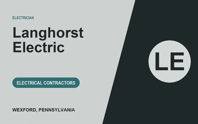 Langhorst Electric in Wexford, Pennsylvania