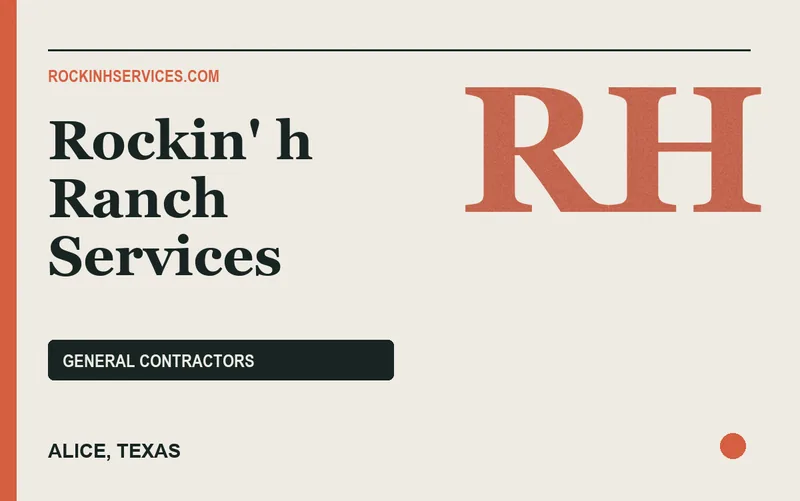 Rockin' h Ranch Services in Alice, Texas