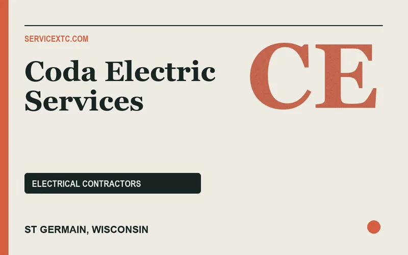 Coda Electric Services in St Germain, Wisconsin