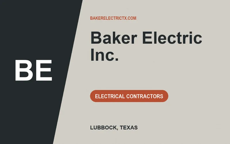 Baker Electric Inc. in Lubbock, Texas