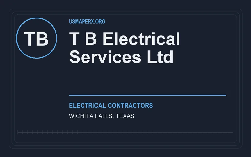 T B Electrical Services Ltd in Wichita Falls, Texas