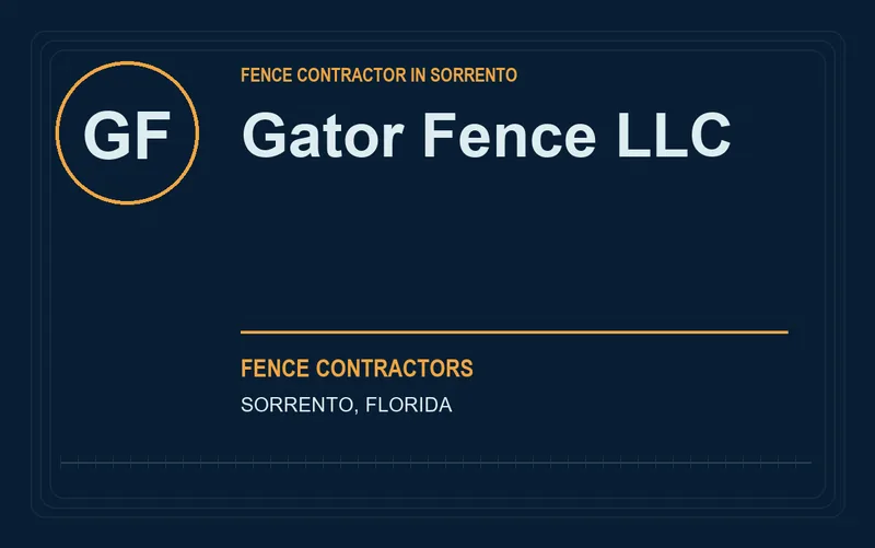 Gator Fence LLC in Sorrento, Florida