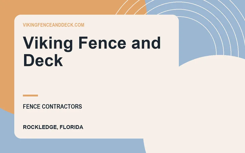 Viking Fence and Deck in Rockledge, Florida