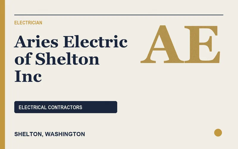Aries Electric of Shelton Inc in Shelton, Washington