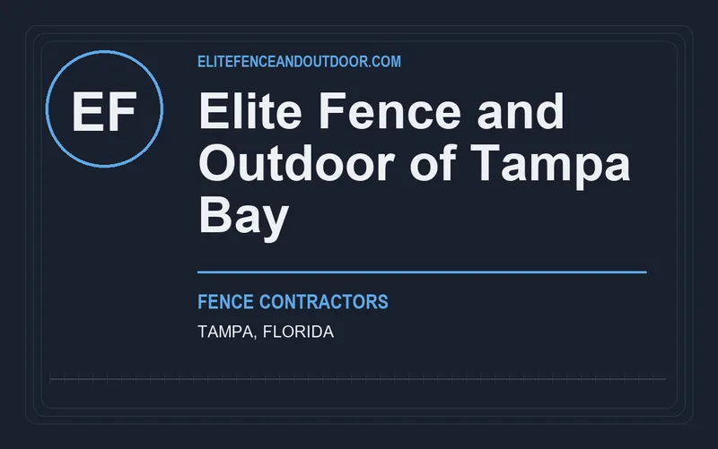 Elite Fence and Outdoor of Tampa Bay in Tampa, Florida
