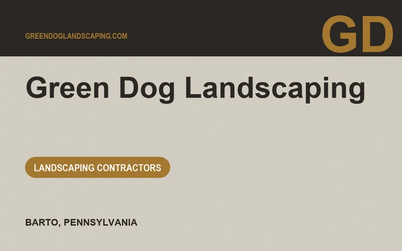 Green Dog Landscaping in Barto, Pennsylvania