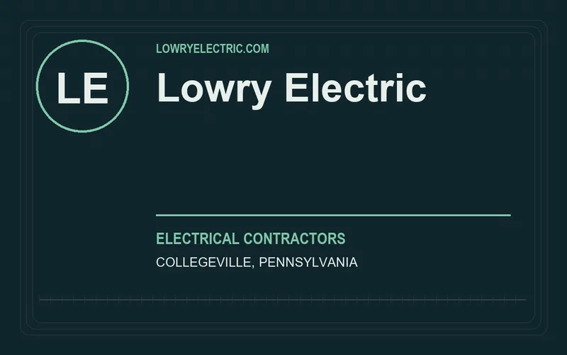 Lowry Electric in Collegeville, Pennsylvania