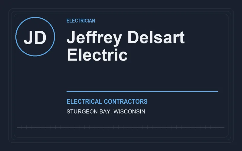 Jeffrey Delsart Electric in Sturgeon Bay, Wisconsin